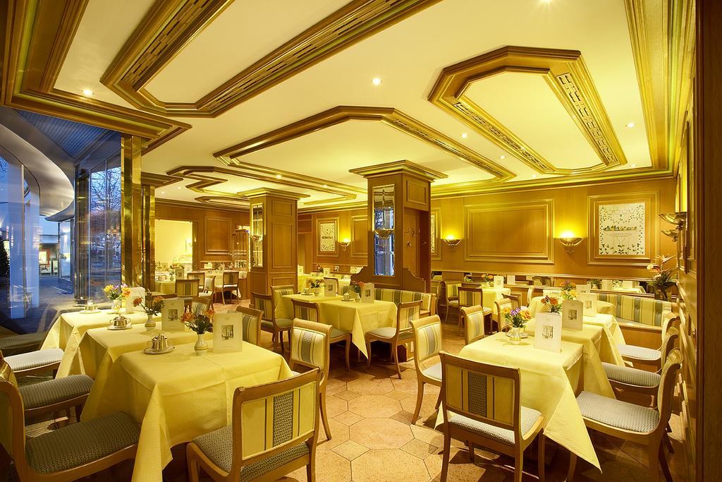 Colombi Hotel Freiburg im Breisgau Eksteriør billede Restaurant in the hotel